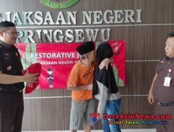 Kejaksaan Negeri Pringsewu Hentikan PenuntutSIARANan Dua Perkara Melalui Mekanisme Restorative Justice