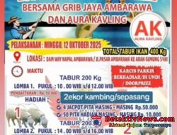 GRIB JAYA PAC Ambarawa Gelar Lomba Mancing dalam Rangka HUT TNI ke-80