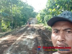 GRIB Jaya Kabupaten Pringsewu Intens Kawal Proyek Perbaikan Jalan di Pagelaran Utara