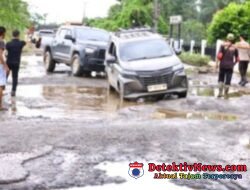 JALAN NASIONAL JALINTENG ANCUR LEBUR, RAKYAT JADI KORBAN