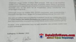 9 Tahun Mengabdi, Diakhiri Sepucuk Surat: Dugaan PHK Sepihak di SPBU Tambahsari Mengemuka