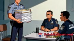 Protes Hasil Pemeriksan, Korban Penganiayaan Laporkan Oknum Penyidik Ke Wasidik Polda Lampung 