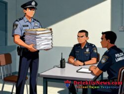 Protes Hasil Pemeriksan, Korban Penganiayaan Laporkan Oknum Penyidik Ke Wasidik Polda Lampung 