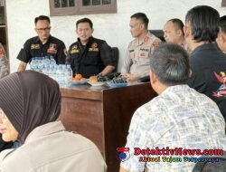 GIAT SABUK KAMTIBMAS (sambang,budaya,kemanan dan ketertiban kota metro) polres kota metro bersama ormas grib jaya