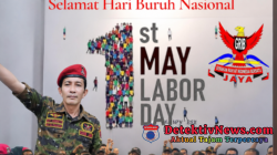 May Day, GRIB JAYA Pringsewu: STOP RAMPOK KERINGAT BURUH !!!,