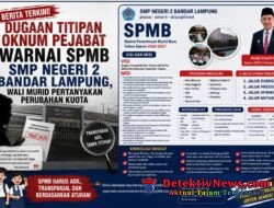 Dugaan Titipan Oknum Pejabat Warnai SPMB SMP Negeri 2 Bandar Lampung, Wali Murid Pertanyakan Perubahan Kuota*