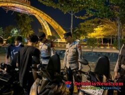 Tekan Kejahatan Jalanan, Polres Pringsewu Amankan 3 Motor Tanpa Dokumen Saat Patroli Malam