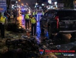 Motor Diduga Standing, 2 Pemuda di Pringsewu Tewas Tabrak Pajero