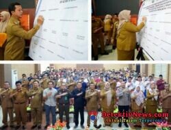 Calon Kapekon Se-Kabupaten Pringsewu Komitmen Sukseskan Pemilihan Kepala Pekon Serentak 2026