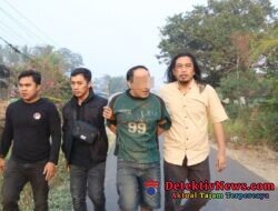 Dramatis..! Kejar-kejaran Warnai Penggerebekan Narkoba di Margakaya Pringsewu