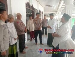 JELANG PILKAKON SERENTAK, KAPOLSEK PARDASUKA SERUKAN WARGA JAGA PERSAUDARAAN DAN WASPADAI KEJAHATAN