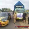 Polres Pringsewu Kawal Pendistribusian Logistik Pilkakon ke 59 Pekon