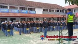 Penyuluhan Di SMAN 1 Pringsewu, Kapolsek Ingatkan Bahaya Bullying hingga Judi Online