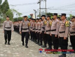 Amankan Pilkakon Serentak 2026, Polres Pringsewu Kerahkan 291 Personel, Gandeng TNI hingga Linmas