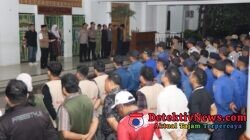Jelang Pencoblosan Pilkakon, Kapolres dan Bupati Pringsewu Cek TPS