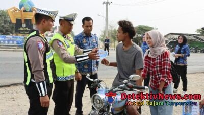 Operasi Patuh di Pringsewu, Polisi Edukasi Pengendara untuk Tingkatkan Keselamatan dan Kesadaran Pajak Kendaraan