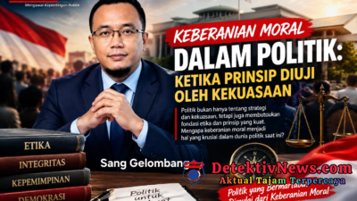 KEBERANIAN MORAL DALAM POLITIK: KETIKA PRINSIP DIUJI OLEH KEKUASAAN